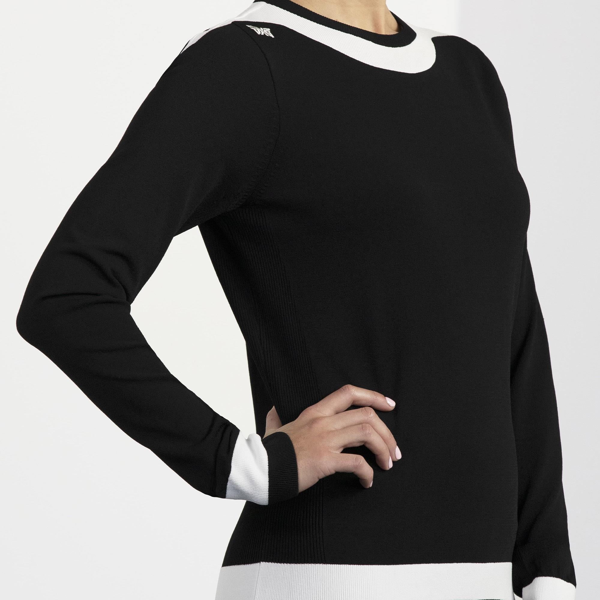 PXG Boat Neck Golf Sweater – Model Side View Right
